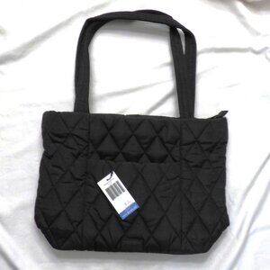 Vera Bradley Ultralight Small Vera Tote Bag Black NWT